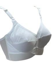 44 D VTG 70s NOS Exquisite Form BRA FUL-LY Doubleknit P1976 For Full Figured