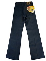 Vintage RARE LEE Riders Boot Cut Denim Blue Jeans Deadstock Women 27” NOS Unisex