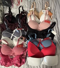 LINGERIE LOT BRA’S LOT Most Are NWT Victoria’s Secret NWOT Sizes 32DDD-42DD