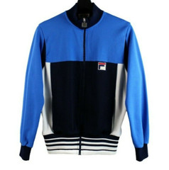 70s 80s vintage FILA Snow Time track jacket Bjorn Borg OG zip made Italy OG S M