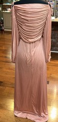 Vintage Joy Stevens California Women’s Coral Champagne Formal Dress Size 9/10