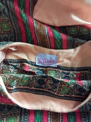 VTG 70S KIKEE BELL FLARE HIPPIE BOHO TUNIC BLOUSE SHIRT TOP ETHNIC WOODSTOCK 36″