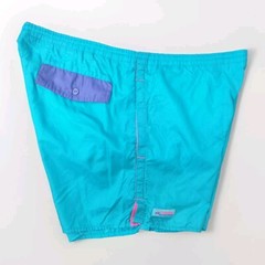 Columia Gloss Nylon Shorts M Running Running Swim Shorts Vintage Retro Gym