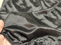 Vtg MARILYN MONROE 7159-49 Second Skin Satin 2X Black Leopard Panties #219