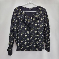 Vintage Anxiety Women Chest Size 46 inches Multicolored Floral Blouse
