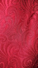 Tahari Arthur S Levine Petite Red Jacquard Brocade Duster Jacket 2PC 6Petite