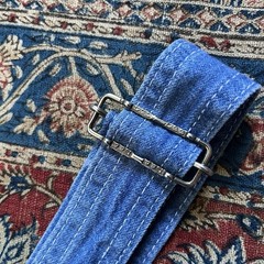 Vintage Lee Overalls Pants Womens Small Blue 1970s Denim Bib Suspenders USA