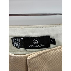 NWT Volcom So Chickie Size 24 High Rise Chino Pants Khaki Womens Work