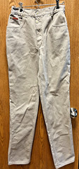 VINTAGE LAWMAN 90’s Western Bling Tan Denim Jeans Women’s Size 13 – 11″ Rise