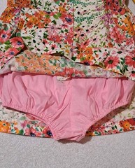 Deadstock Vintage 1960s Floral Swim Romper Print Playsuit Gabar Swimwear 20