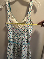 Gabar New York Vintage Womens One Piece Skirted￼Bathing Suit With Wrap Sz 12