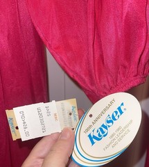NWT VTG RARE Kayser NYLON SILKY SOFT NYLON Nightgown Robe Set Petite 60’s 70’s