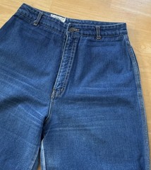 Vintage 1970s Organically Grown Arpeja Bell Bottom Wide Leg High Rise Jeans 13