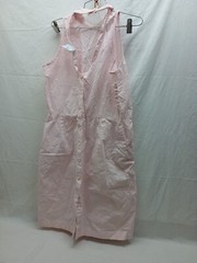 avon fashions union label Pink Sleeveless With Pockets Cotton dress size 15/16