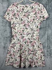 Vintage Dress Size 7/8 Crochet Trim Country Romance Floral Cottagecore Prairie
