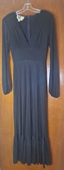 Vtg 60s Rare Leonard Joseph/Forward Look- Bonwit Teller Party/Gala Maxi Dress 9