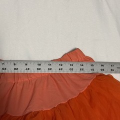 Vtg Great American Square Dancing Co Red/Orange Petticoat Medium Rockabilly