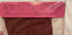 Barbara Lee Vintage Panty Burnt Wood Womens Non Run Pantyhose (SALE)