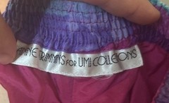 80s Vtg Pleated Skirt By Anne Crimmins For Umi Collections Colorful Y2K Sz M