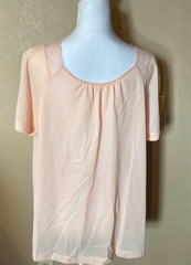 Vtg Gossard Artemis Pajama Top Large