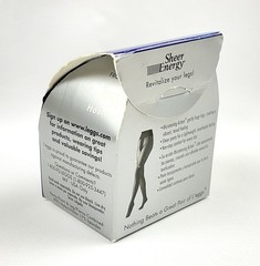Vintage 2005 L’eggs Sheer Energy Pantyhose NIB Size Q Black Navy Blue Womens