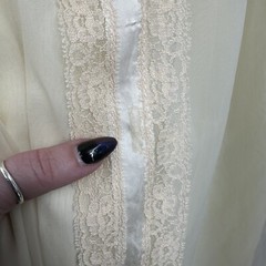 Vintage Tosca Lingerie Peignoir Nightgown Womens Small Boudoir Set Sissy Chiffon