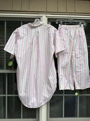 Vintage Eve Stillman 2 piece Pajamas Size Mediun NWT