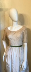 VINTAGE 1950’s Harry Keiser Lace Party Dress S