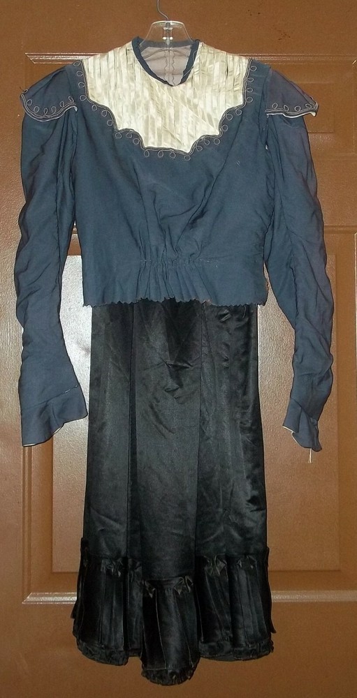 Fantastic Antique Old West Victorian Era 1880’s Ladies Woman Girls Prairie Dress