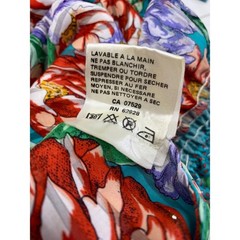 Vtg 80s Diane Freis Floral Georgette Maxi Dress sz M-Large Ruffle Off Shoulder