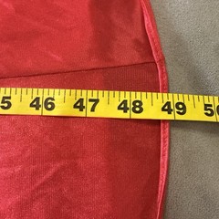 Vintage Red Nightgown Lingerie 3X Long Sexy Classic USA Empire Satin