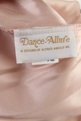 Vintage Dance Allure Prom Dress Alfred Angelo White Lace Pink Victorian Dress 11