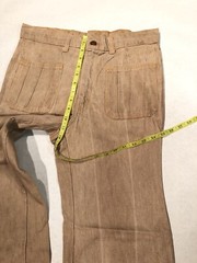 Khaki Washington Rappers (11.5”) Bell Bottom Pants/Jeans W32 L31.5 Vintage