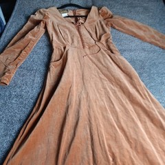 Vintage 1980s brown GUNNE SAX Prairie Cottagecore Renaissance