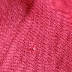 Vintage Red Wool Nina Ricci Full Skirt Dress B36 Size 40