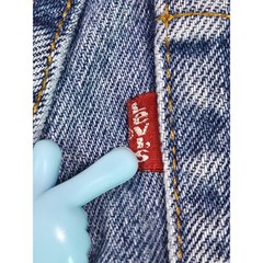 Vintage 90s Levis 550 Relaxed Fit Tapered Leg Jeans Womens 8 Reg S Blue Denim