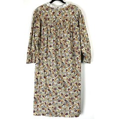 Vintage Ruth Norman Cottagecore Midi Dress Small Dainty Floral Lace Collar Boho