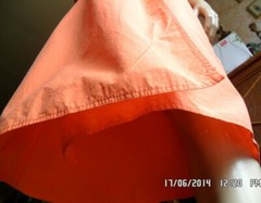 KRIZIA THEN VINTAGE ORIGINAL 80s Cotton Dress/Dress Size 48 Orange