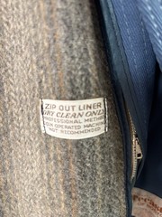 Vintage Forecaster of Boston Blue Trench Coat Jacket Women’s Long Sz 18