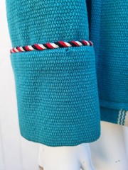 1950s Vintage All Wool Handwoven Chimayo Jacket As-Is