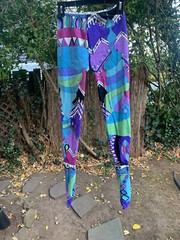 EMILIO PUCCI 1960’s * Psychedelic * Kaleidoscope * Print Stocking Leggings