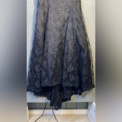 Vintage 80’s Steppin’ Out Black Lace Women’s 16W Whimsigoth Evening Party Dress