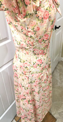 Vintage 1940s style cotton dress (Very Rare Fabric)