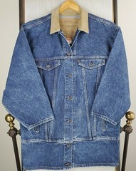 VTG LEVI’S Size Large Womens Made in USA Denim Barn Chore Field Jacket Coat