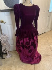Vintage 1980’s Victor Costa Formal Dress
