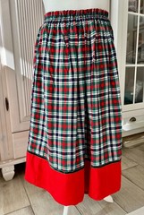 Vintage wool skirt. Poland, 1950s.