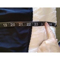 Bali 4030 Half Slip Nylon Lace Hem Split Side 22.5″ Waist 22.5″ Length Black