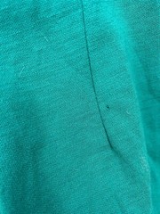 Vintage 1960’s Dress Women’s Green Long Sleeve Winter Carol Craig Wool Shift Day