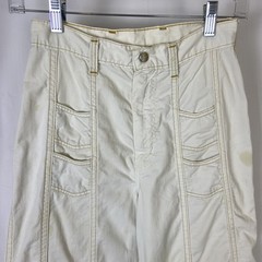 Vintage 70s Maverick Bell Bottom Women’s Pants Size 24″x32″ Wide Leg High Rise
