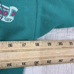 Vtg Spumoni Dinosaur teddy bears Sweatshirt Brushing T Rex teeth helicopter 90s